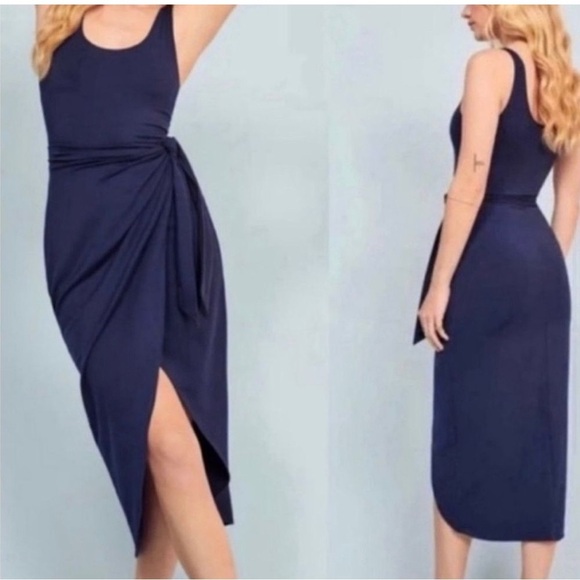 Reformation Kaila Midi Dress Medium - Picture 4 of 11